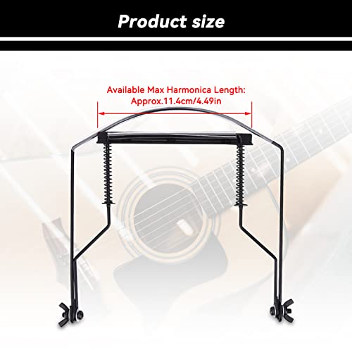 Support D’harmonica à 10 Trous, Accessoire De Support de Support de Porte-cou en Métal Réglable Pour Harmonica - Les Beatles, Paul McCartney, John Lennon, RIngo Starr, George Harrison Support D'harmonica à 10 Trous, Accessoire De Support de Support de Porte-cou en Métal Réglable Pour Harmonica – Image 6