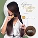 Belula Boar Bristle Hair Brush - Hair Brushes for Women & Mens Hair Brush, Detangler Brush, Hairbrush, Detangling Brush for Long, Curly or Any Type of Hair.