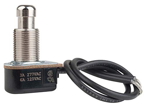 Miniature Push Button Switch,6A @ 125V