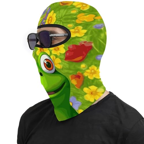 Pasamontañas para hombre y mujer con diseño de rana, máscara completa para casco de motocicleta, calentador de cuello. miniatura 4