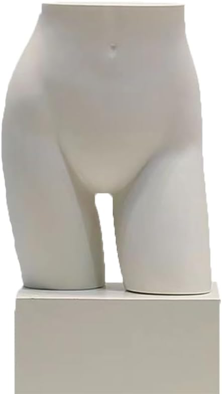 Women's Inner Garment Display, Matching Human Body Model Special, Non-fabricated Plastic Material Human Body Model 1 Piece F White (White N)