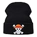 Produktbild UMiCHOi One Piece Beanie Hat Anime Cap Skull Skelett Hat, Skelett Schwarz
