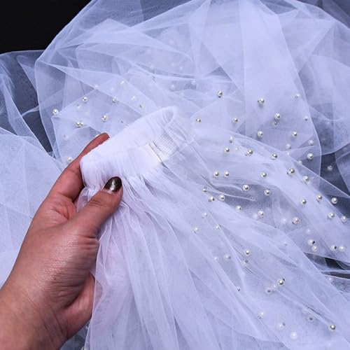 Velo mangas de brazo para bodas y vestidos largos elegantes de fiesta o graduación 6