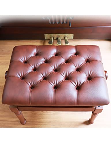 TEmkin Banc de Piano en Bois, Tabouret de Piano en Cuir Souple, de Luxe et Pratique, adapté à Toutes Les Personnes, 60 x 40 x 50-60 cm, pour Enfants, Adultes, Pratique et Performance - Les Beatles, Paul McCartney, John Lennon, RIngo Starr, George Harrison TEmkin Banc de Piano en Bois, Tabouret de Piano en Cuir Souple, de Luxe et Pratique, adapté à Toutes Les Personnes, 60 x 40 x 50-60 cm, pour Enfants, Adultes, Pratique et Performance – Image 8