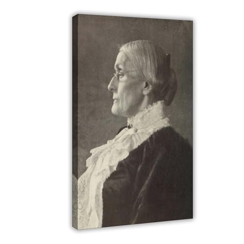 Cadre à suspendre Susan B Anthony : grand tableau toile salon