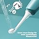 HappyPo – Po Dusche mit Aufbewahrungstasche – Optimiertes Design – Portable Bidet - sanft zur Haut – für Damen, Herren und Kinder – für Po und Intimbereich – sanft und sauber – Petrol