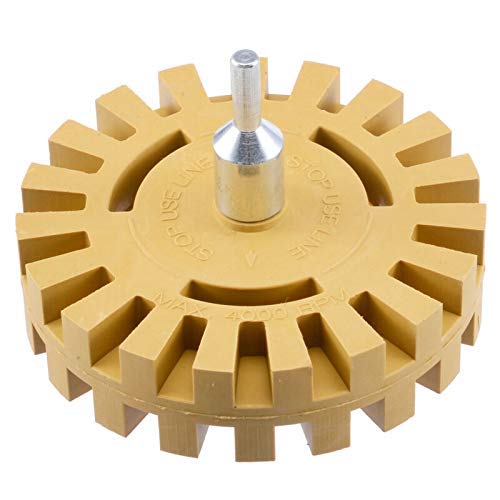 Sysoon 4 Inch Rubber Gummetje Wiel Gereedschap Zelfklevende Sticker Pinstripe Decal Grafische Remover