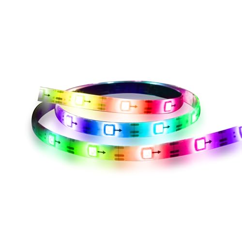 Energizer Smart RGB+IC LED Light Strip, 25 Foot Indoor Wi-Fi Color Flow LED Light Strip, Sound Reactive, Remote Access, Voice Control with Alexa, Siri, Google, Grouping, Scheduling, No Hub Required - image 8