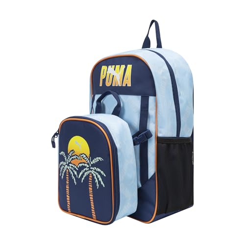 PUMA Colony Combo Backpack, Navy/Lt Blue, OS