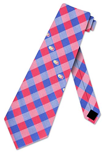Eagles Wings Kansas Check Poly Necktie