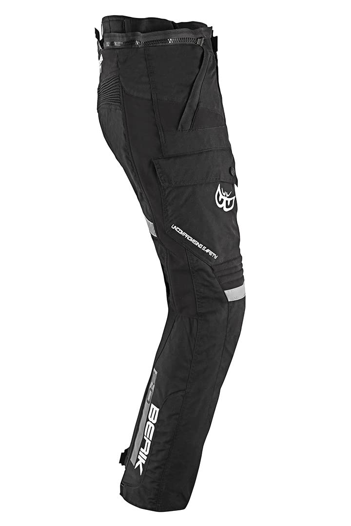 Berik Cargo wasserdichte Motorrad Textilhose, schwarz, 58