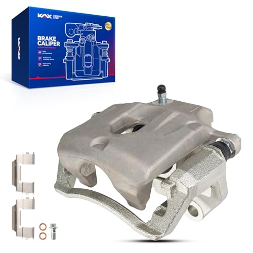 Image of KAX Disc Brake Caliper Assembly Fit for Chevrolet /GMC /Buick /Oldsmobile /Isuzu /Saab-Trailblazer /Envoy /Trailblazer /EXT /Envoy XL /Rainier /SSR /Envoy XUV /Bravada /Ascender /9-7x, Rear Right Passenger Side