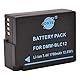 DMW-BLC12 DSTE Ersatz Batterie Akku Kompatibel für DMW-BLC12E und BP-DC12,Sigma BP-51,V-LUX4,Panasonic DMC GX8 G85 G7 FZ2000 FZ2500 FZ1000 FZ200 FZ300,Leica Q Kamera