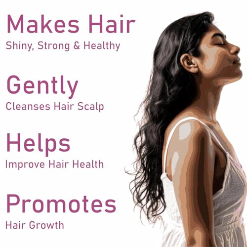 Image of Khadi Vedimatic 100% Natural Amla Reetha Shikakai Shampoo for Thick & Strong Hair, Damage Control, Hair Growth & Hair Fall (Pack of 1, Amla Reetha Shikakai)