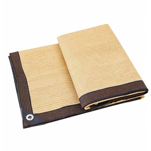 Red de Sombreado Transpirable Malla de Sombreo Exterior Toldo de Red de Sombreado para Camping Terraza y CocheraTranspirable Permeable 70% de Sombra(4.0x7.0 m)