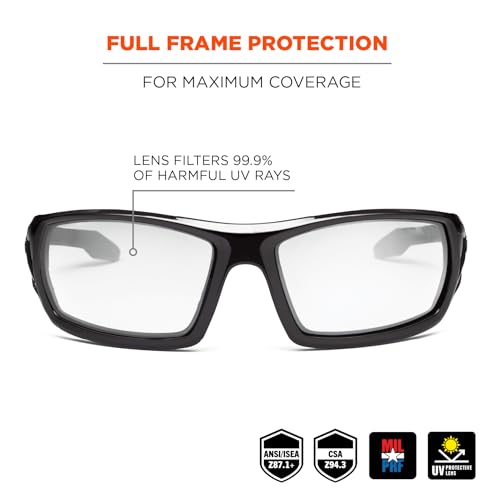 Image of Ergodyne Skullerz ODIN Safety Glasses Sunglasses, Impact Resistant Z87.1+