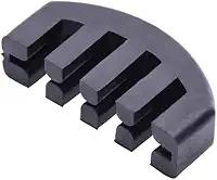 Surdina de Estudo para Violino 4/4 Abafador de Som Borracha