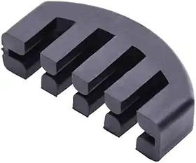 Surdina de Estudo para Violino 4/4 Abafador de Som Borracha