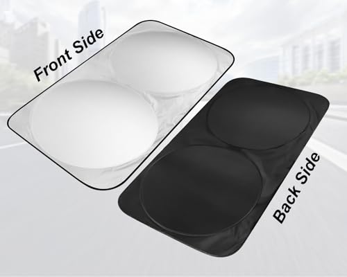 XHRING Car Windshield Sun Shade Sunshade for Mini Cooper Cooper S Clubman Countryman Paceman Roadster Coupe JCW R56 R60 R57 R53 F56 F60 F57 Accessories Car Front Window Sun Shield 2002-2024 2025 by XHRING - Image 7