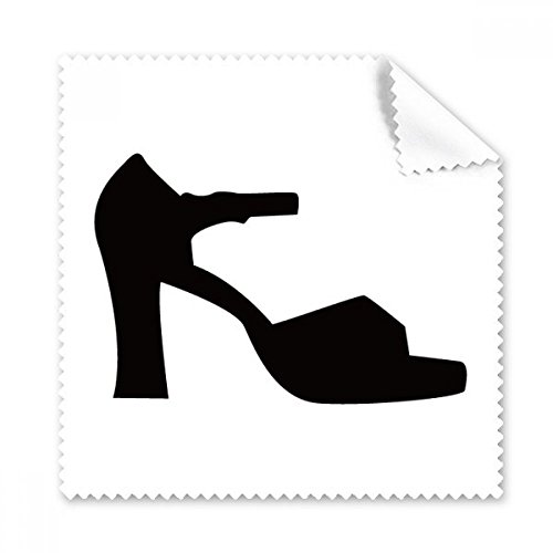 Chiffon de nettoyage anti-traces hauts talons pour effacer le sébum des verres et écrans