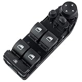 BOXI Front Left Driver Side Power Window Switch Fit for BMW X5 E70 Series 2007-2013 / for X6 E71 Series 2008 2009 2010 2011 2012 2013 2014 2015 2016 2017 2018 2019 / Replaces 61319122121 61319218044