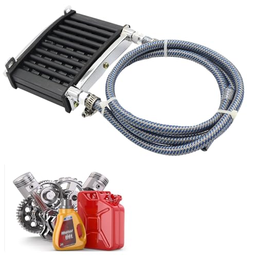 Ventilateur de radiateur pour moto universel en aluminium push pull