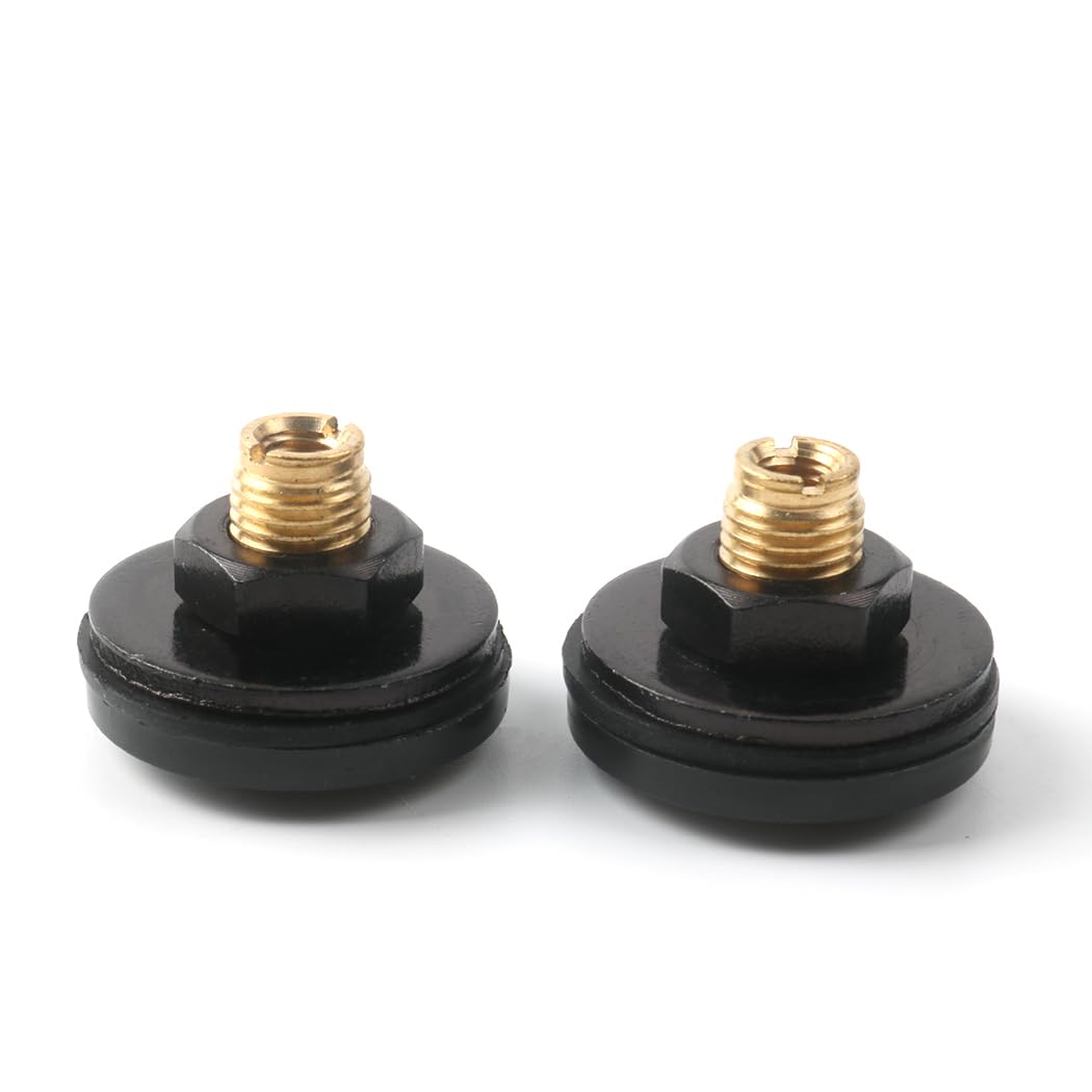 Truck Cap Window/Door 2 Large Buttons #51454 Complete with Washers and Nut Compatible with LEER 100XL /100XR / 100XQ / 180XR / 180XL