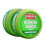 O'Keeffe's Working Hands Hand Cream, 3.4 ounce Jar, (Pack of 2)
