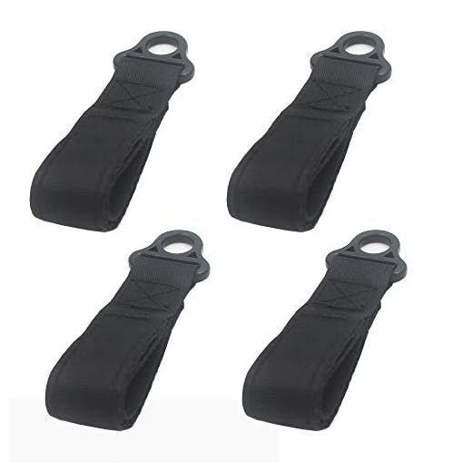 Suspender Loop Attachment Heavy Duty Belt Loop Tool Belt Loop Tool Belt Accessories Suspender Loop Suspender Attachment Suspender Strap Belt Connectors - 4 Pack