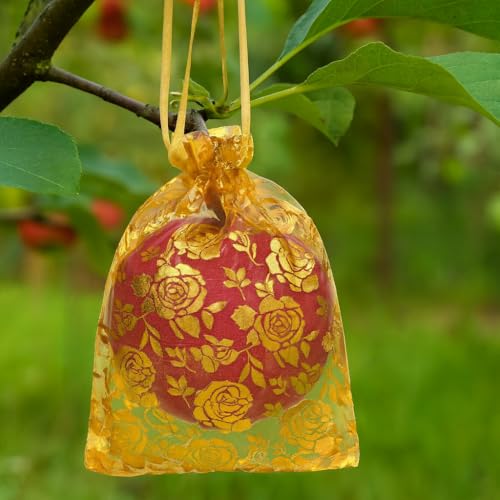 Image of XCLUSY 20PCS (13X18CM)(5x7 inchINCH) Potli Bags for Gifting - Multipurpose Wedding Return Gift Bags | Party Favour, Birthday, Anniversary, Festive Packing Pouches | Organza, Cloth, Brocade, Fancy Luxury Goodie Bags