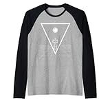 Triangle Kendama on the grid Tricks Skill Toy Raglan Baseball Tee