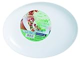Fabricado en Francia Luminarc - Plato para bistec (30 cm, tamao grande), color blanco