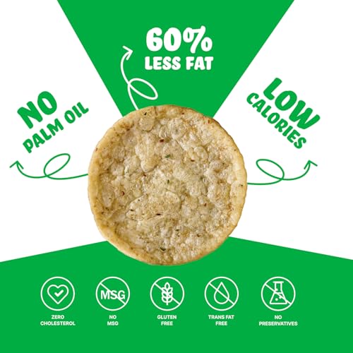 Image of BRB Potato Popped Chips | Bhel Flavour | Not Fried. Not Baked | 60% Less Oil, Lower Calorie, No Palm Oil, Healthy Snack | 5 x (48g /51g) Combo Pack (weight may vary) (Pack of 2)