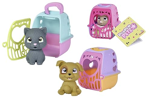 Simba 105950125 - Pamper Petz Mini - Pamper Petz Mini Tierbabys mit Magische Pfotte, die enthüllt, ob es EIN Mädchen oder Kerl ist, Erhältlich als Hund, Katze oder Kaninchen, Ab 1 Jahr