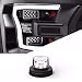 SpeedTech Lights 6 LED 18W Strobe Light for Police Cars, Construction Trucks, Service Vehicles, Plows, Emergency Vehicles. Surface Mount Grille Flashing Hazard Beacon Light - Clear/Clear