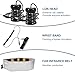 Ionic Foot Bath Detox Machine, Foot SPA Detox Cleanse Machine with 2 Arrays, Far Infrared Waistbelt, 80pcs Liners