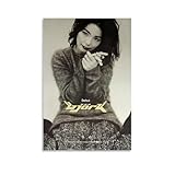 KNKncnv Bjork Poster Dekorative Malerei Leinwand Wandkunst 