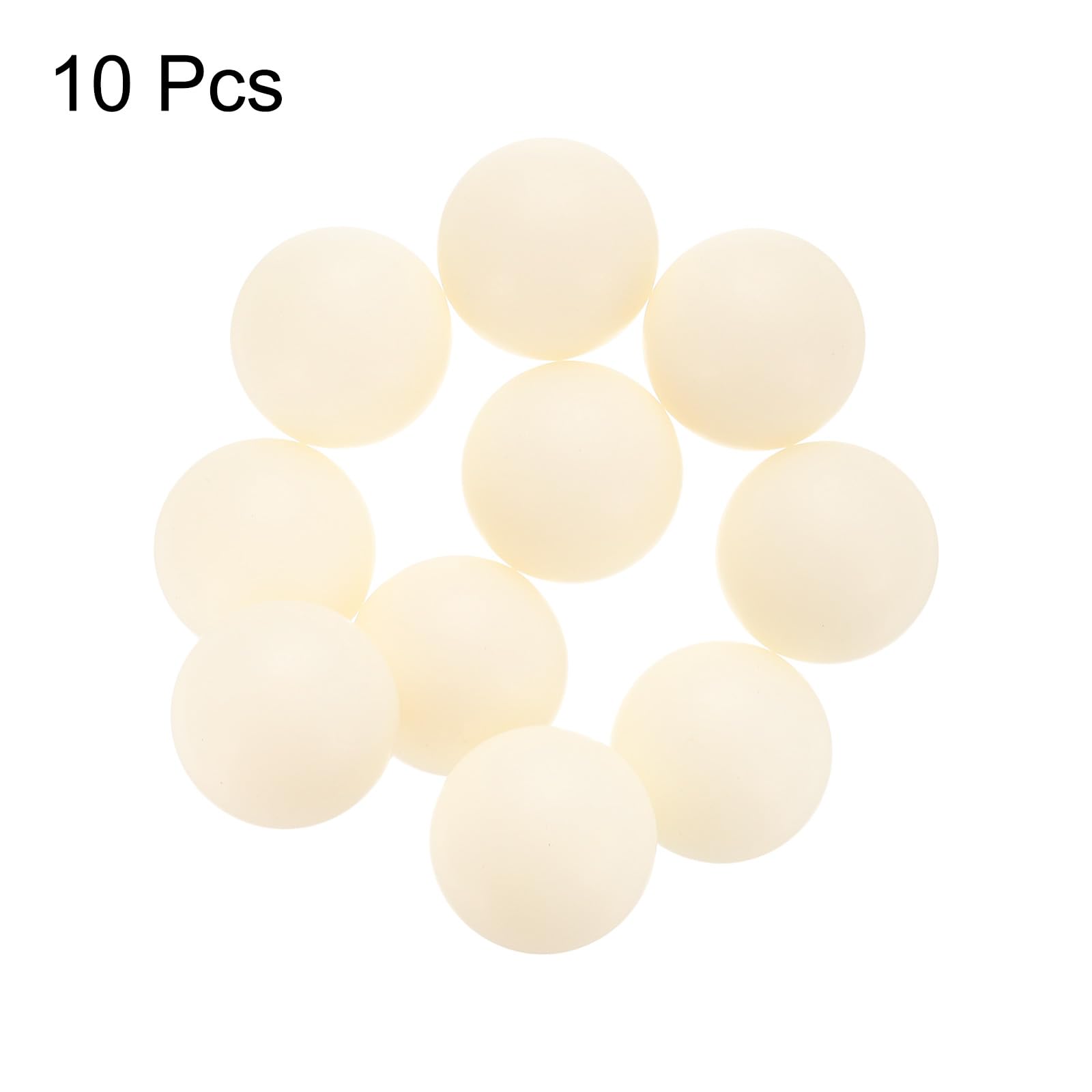 QUARKZMAN Sfere in Plastica Solido Nylon 1" 25.4mm Mini Sfere di Precisione 10pz
