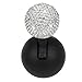 o-ne Touch Start Lever, Diamond-Studded Push Start Button Joystick, Car Button Rocker Ball, Cue-Style Starter Cover Decoration, Car Interior Decor