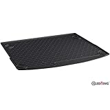 Fácil de limpiar Alfombra de Rubbasol (Goma) Maletero Compatible con Ford Focus Wagon 2015-2018