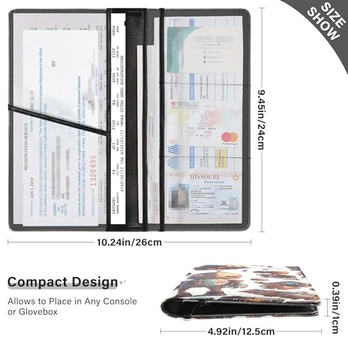 Organizador para Documentos de Auto Plegable miniatura 3