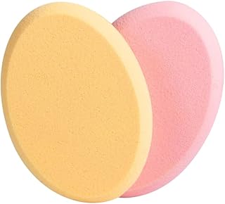 GSHLLO 2 Pcs Small Oval Makeup Sponges Facial...