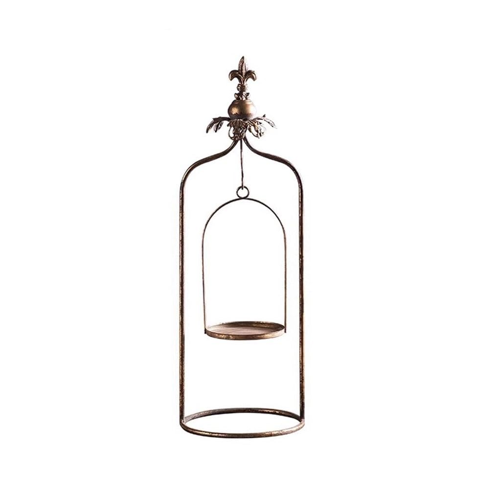 Candle Holder Retro Old Candlestick Cafe Restaurant Tabletop Wrought Iron Ornaments Decorate Candlestick