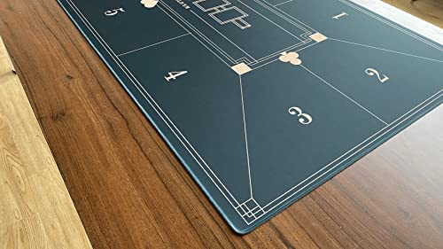 Shevshavan70 X 35" Poker Table Top Foldable Board Game Playmat Portable Poker Layout For Texas Holdem, Blackjack,Family Night,Travel #TOP5