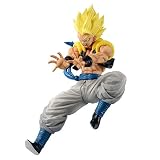 Producto con licencia oficial Banpresto Figura Ichibansho Super Saiyan Gogeta Rising Fighters Dragon Ball Z 18cm, BAN16454