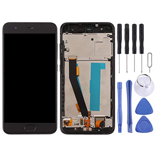 Écran LCD et convertisseur d'assemblage tactile avec châssis Xiaomi Mi 6 Black