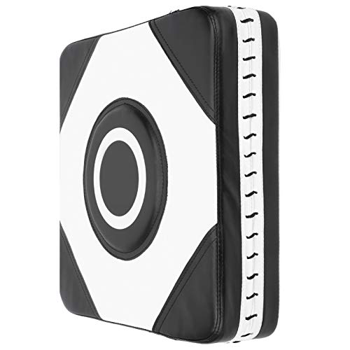PU Wall Punch Boxing Bag Mat Focus Target Wall Fighting Boxing Taekowndo Target Pad Training Bag for Sand Taekwondo(Black&White)