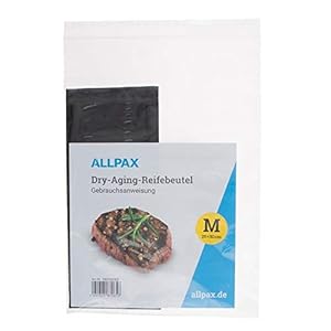 Dry Aging Reifebeutel, Membranreifebeutel, Dry Aged Beef, 25 x 50 cm (5 Stück)