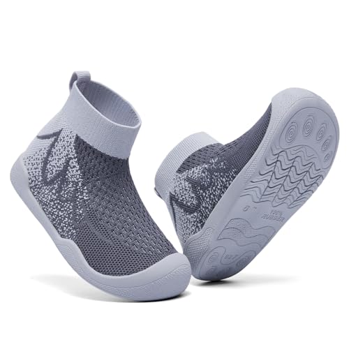 Children's Socks Wrestling Shoes, Grey, Size 11