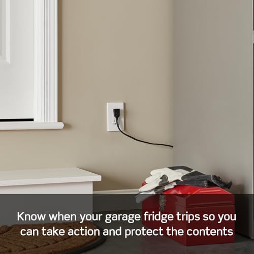 Leviton GFCI Outlet with Audible Alarm, 15 Amp, Self Test, Tamper-Resistant with LED Indicator Light, Great for Refrigerators in Garages, GFTA1-I, Ivory